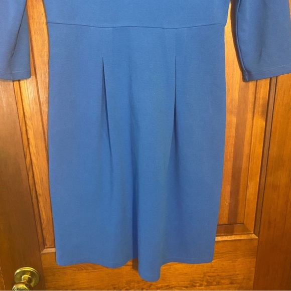 Blue Knit Dress - Picture 6 of 10